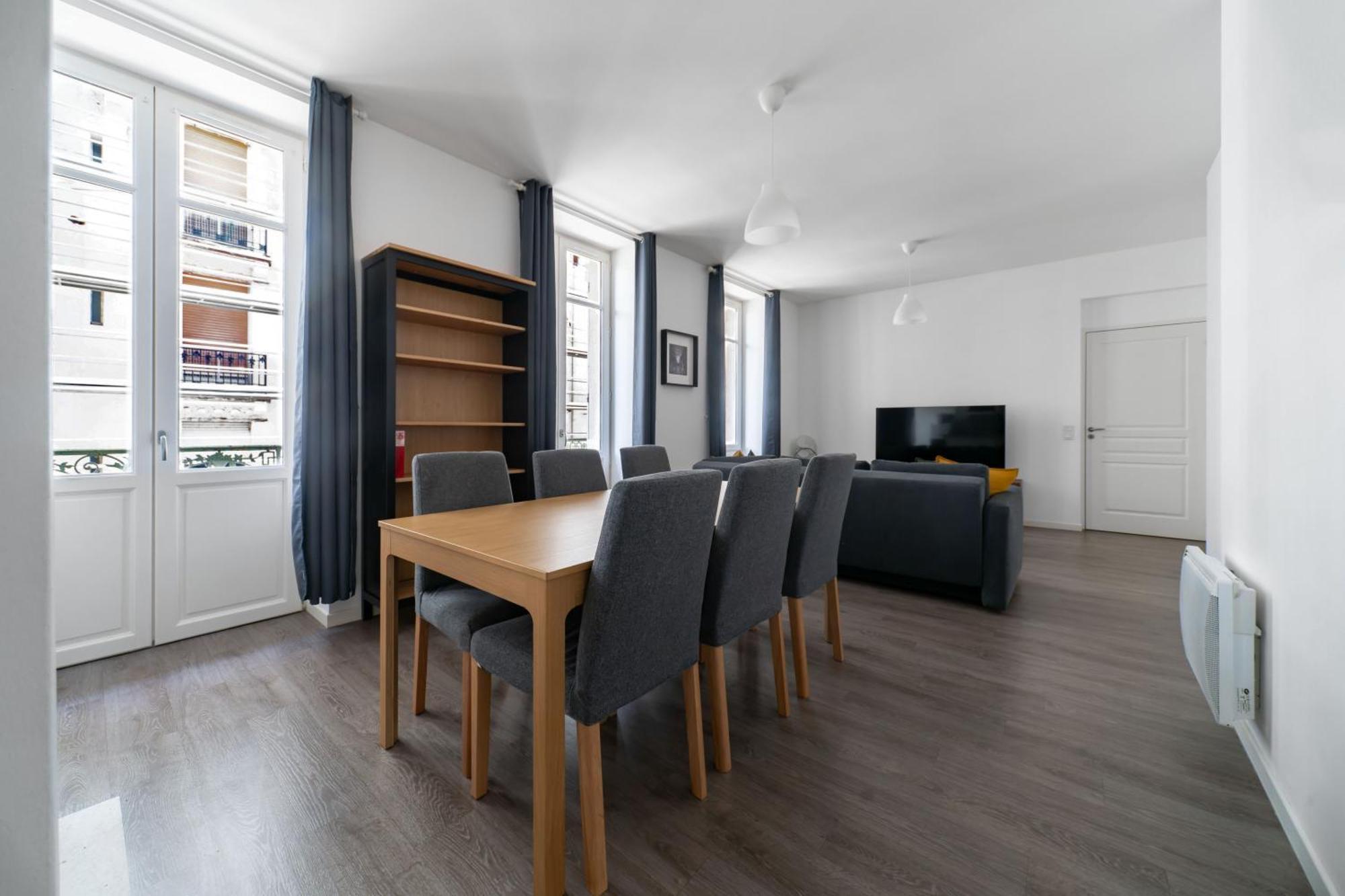 Le Brit - Grand Appartement Design, 3 Chambres, Centre Ville Vichy Buitenkant foto