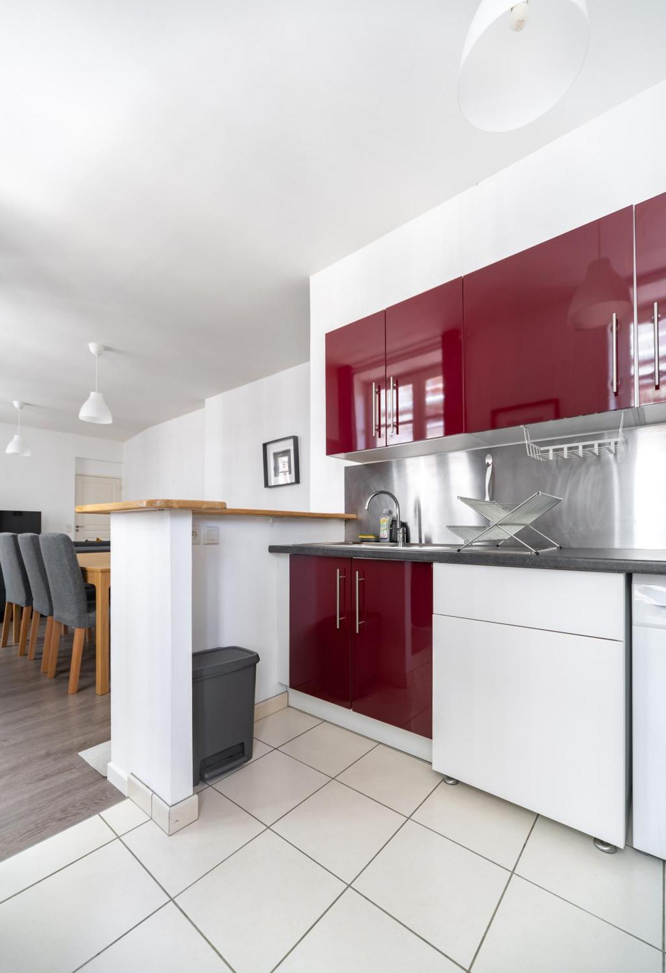 Le Brit - Grand Appartement Design, 3 Chambres, Centre Ville Vichy Buitenkant foto