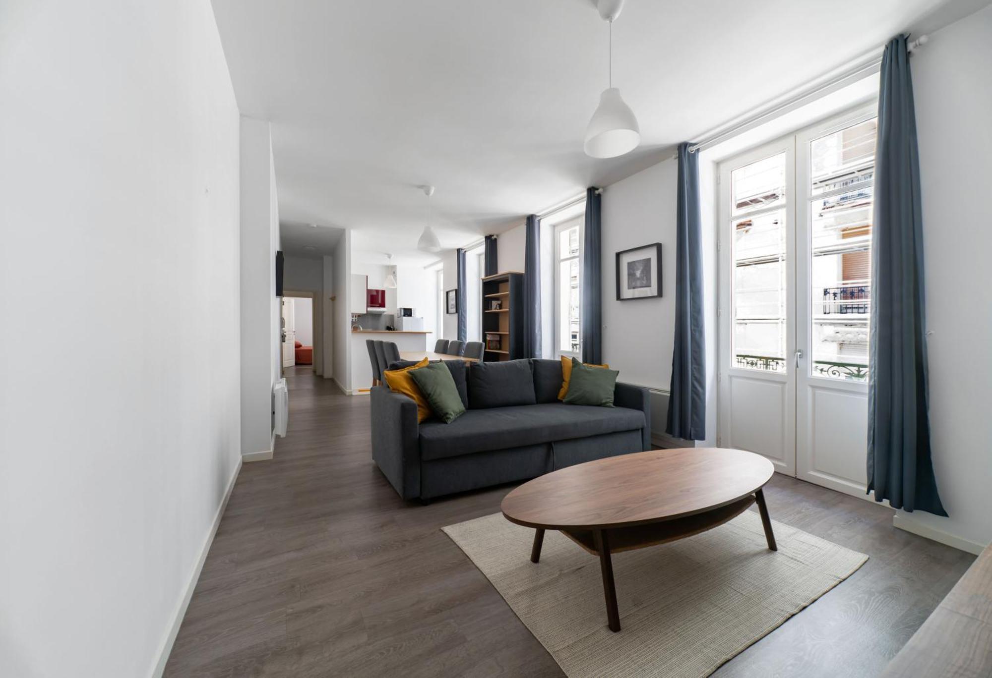 Le Brit - Grand Appartement Design, 3 Chambres, Centre Ville Vichy Buitenkant foto