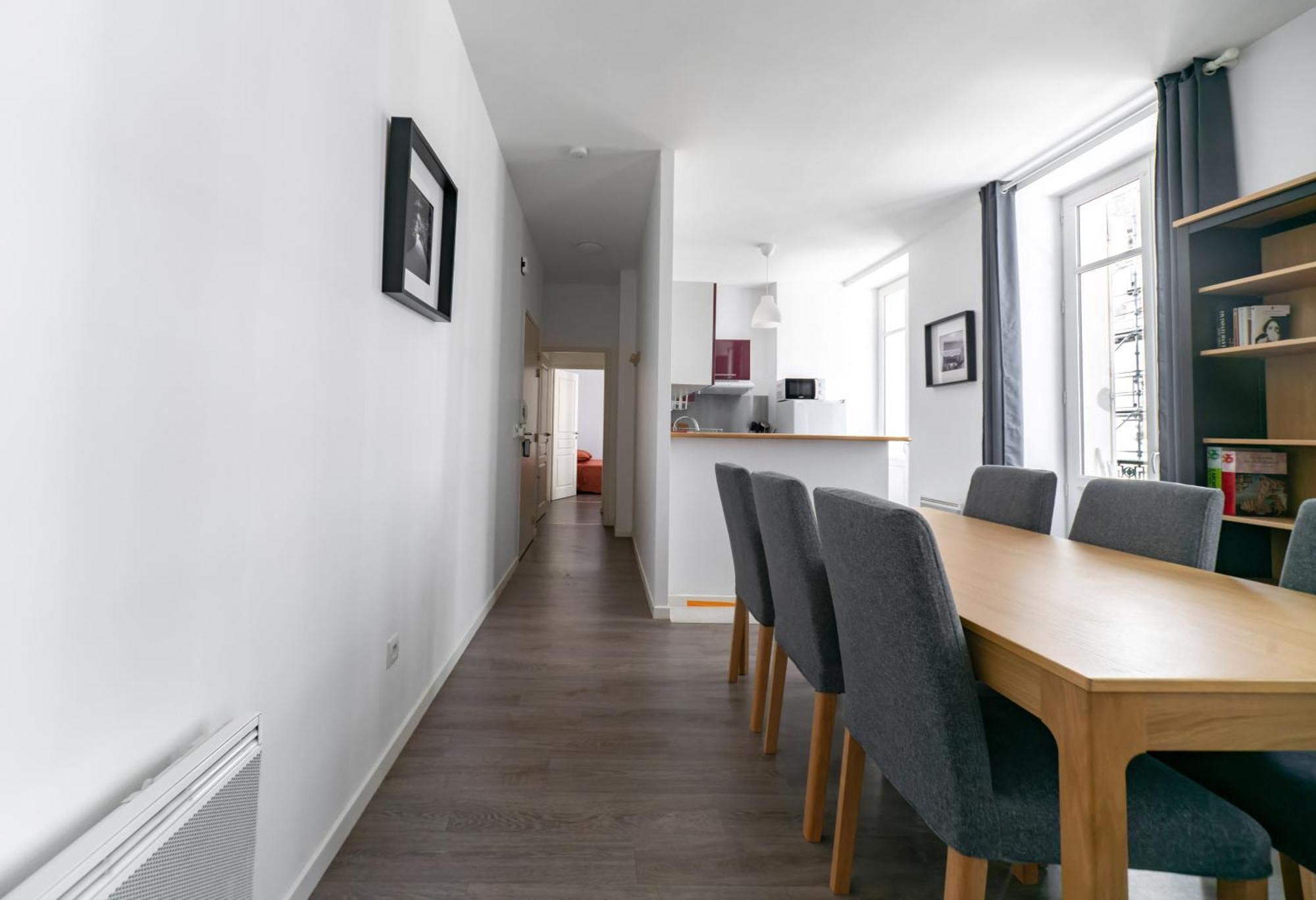 Le Brit - Grand Appartement Design, 3 Chambres, Centre Ville Vichy Buitenkant foto